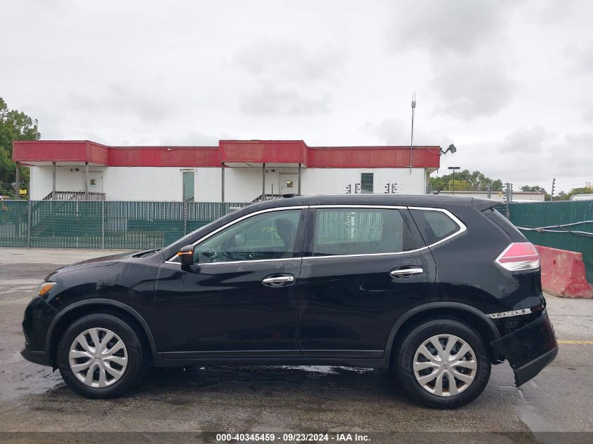 2015 Nissan Rogue S VIN: KNMAT2MV8FP527281 Lot: 40345459