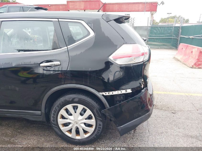 2015 Nissan Rogue S VIN: KNMAT2MV8FP527281 Lot: 40345459