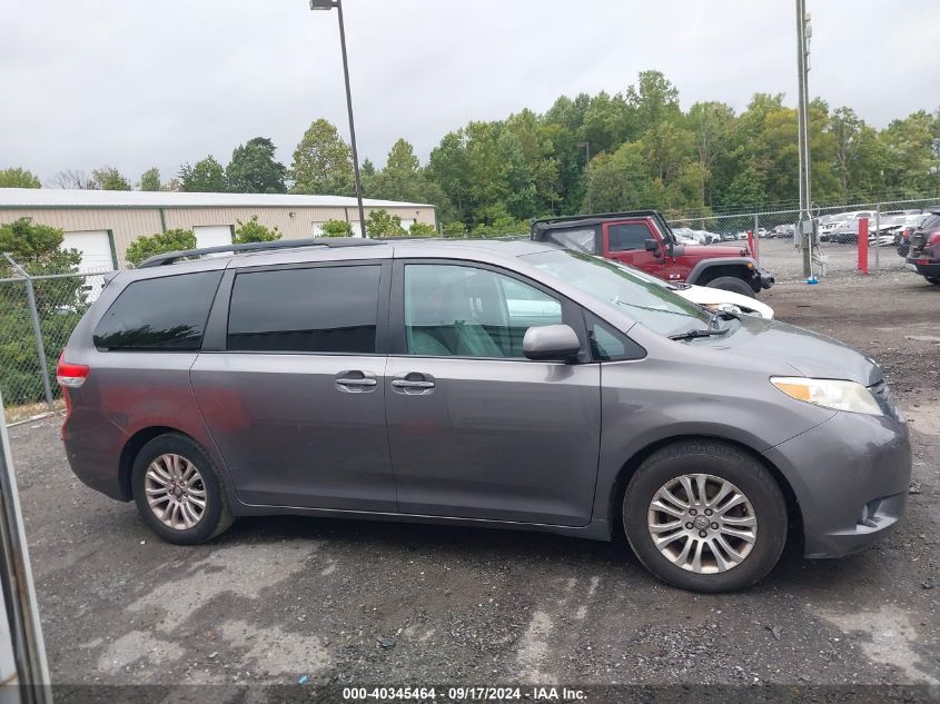 2011 Toyota Sienna Xle V6 VIN: 5TDYK3DC6BS107752 Lot: 40345464