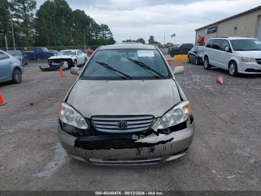 2004 Toyota Corolla Le VIN: 1NXBR32E04Z324407 Lot: 40345476