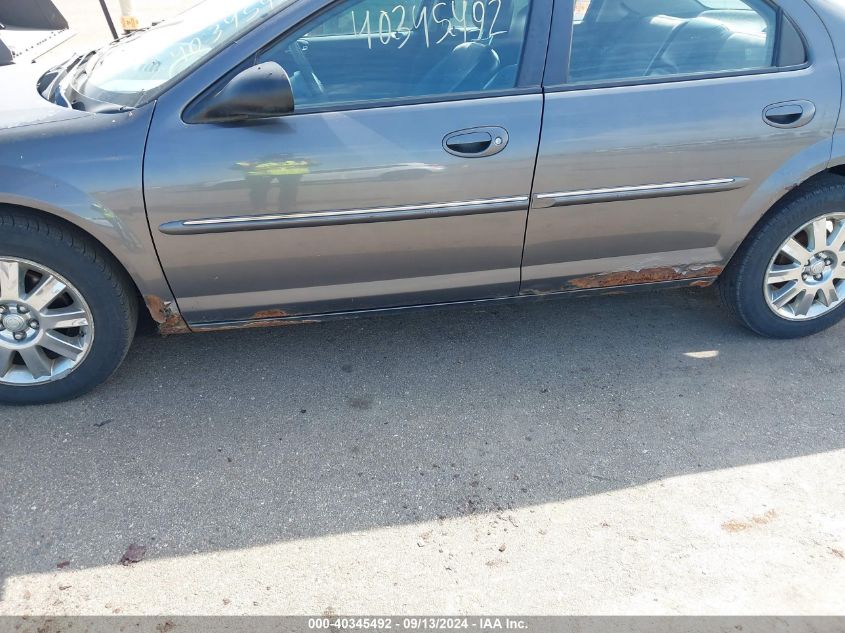 2005 Chrysler Sebring Limited VIN: 1C3EL66R65N673069 Lot: 40345492