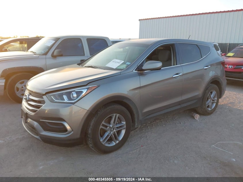 VIN 5NMZT3LBXJH059166 2018 HYUNDAI SANTA FE SPORT 2.4L