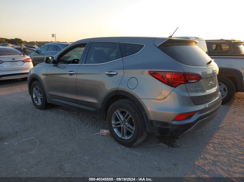 VIN 5NMZT3LBXJH059166 2018 HYUNDAI SANTA FE SPORT 2.4L