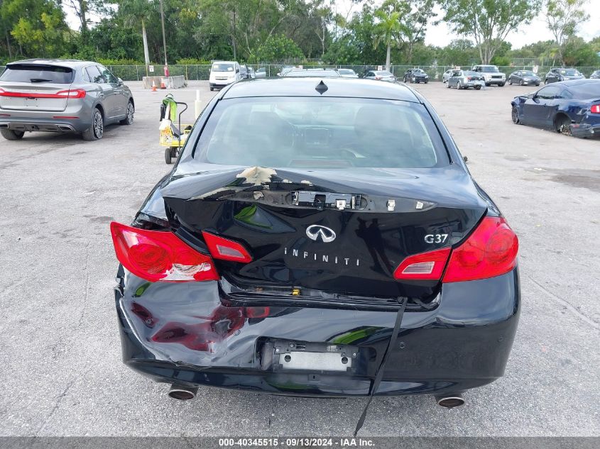 2013 Infiniti G37 Journey VIN: JN1CV6AP5DM713135 Lot: 40345515