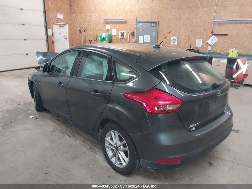 2015 FORD FOCUS SE - 1FADP3K2XFL317732