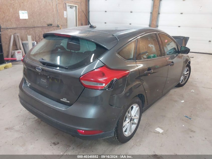 2015 FORD FOCUS SE - 1FADP3K2XFL317732