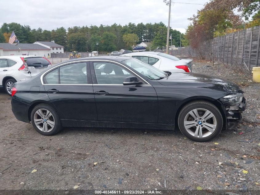 2018 BMW 330I xDrive VIN: WBA8D9G50JNU66834 Lot: 40345611