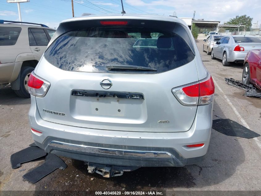 2016 Nissan Pathfinder Platinum/S/Sl/Sv VIN: 5N1AR2MM4GC600866 Lot: 40345620