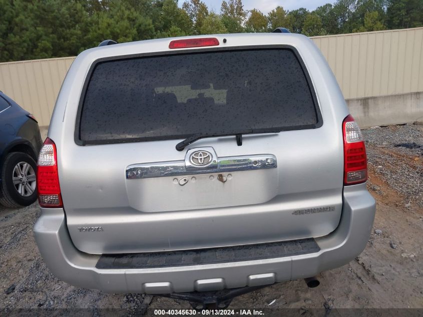 2007 Toyota 4Runner Sr5 V6 VIN: JTEZU14R278075400 Lot: 40345630