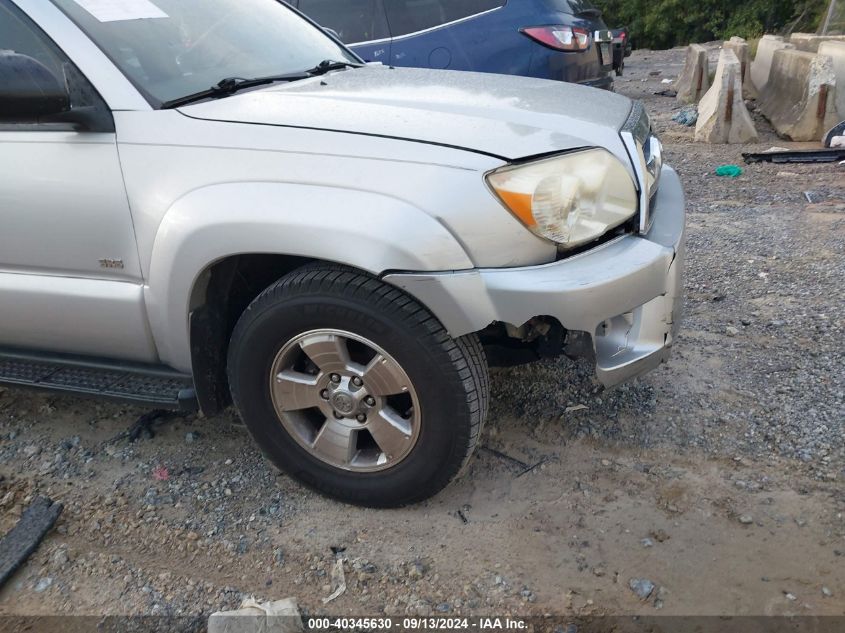 2007 Toyota 4Runner Sr5 V6 VIN: JTEZU14R278075400 Lot: 40345630
