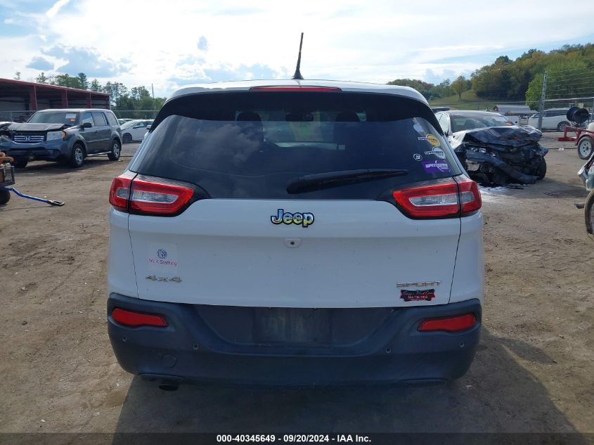 2014 Jeep Cherokee Sport VIN: 1C4PJMAB6EW162447 Lot: 40345649