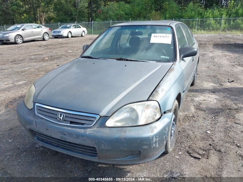 1999 Honda Civic Lx VIN: 2HGEJ6675XH591850 Lot: 40345655