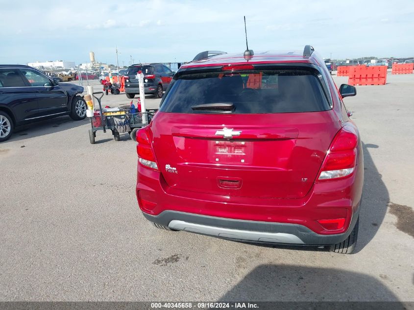 2019 Chevrolet Trax Lt VIN: 3GNCJLSB9KL398543 Lot: 40345658