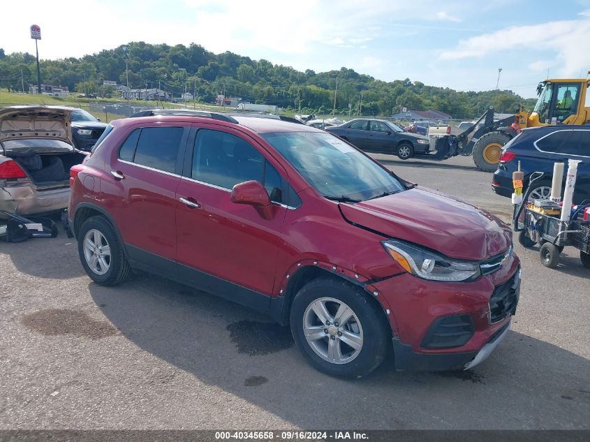 2019 Chevrolet Trax Lt VIN: 3GNCJLSB9KL398543 Lot: 40345658