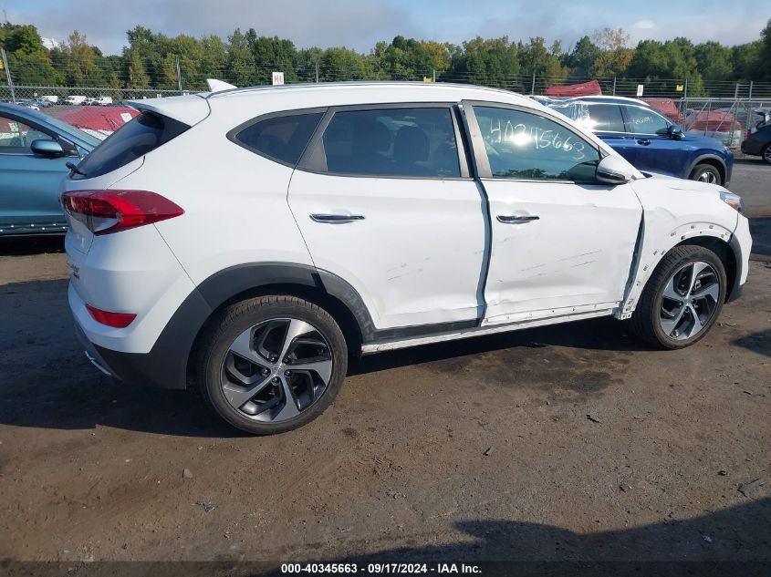 KM8J3CA29JU675140 2018 Hyundai Tucson Limited/Sport And Eco/Se