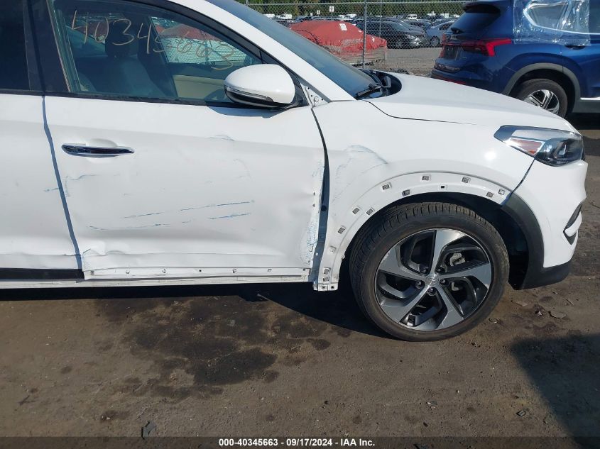 KM8J3CA29JU675140 2018 Hyundai Tucson Limited/Sport And Eco/Se