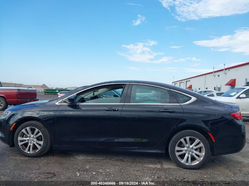 2015 Chrysler 200 Limited VIN: 1C3CCCAB7FN578084 Lot: 40345666