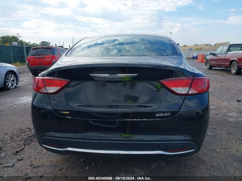 2015 Chrysler 200 Limited VIN: 1C3CCCAB7FN578084 Lot: 40345666