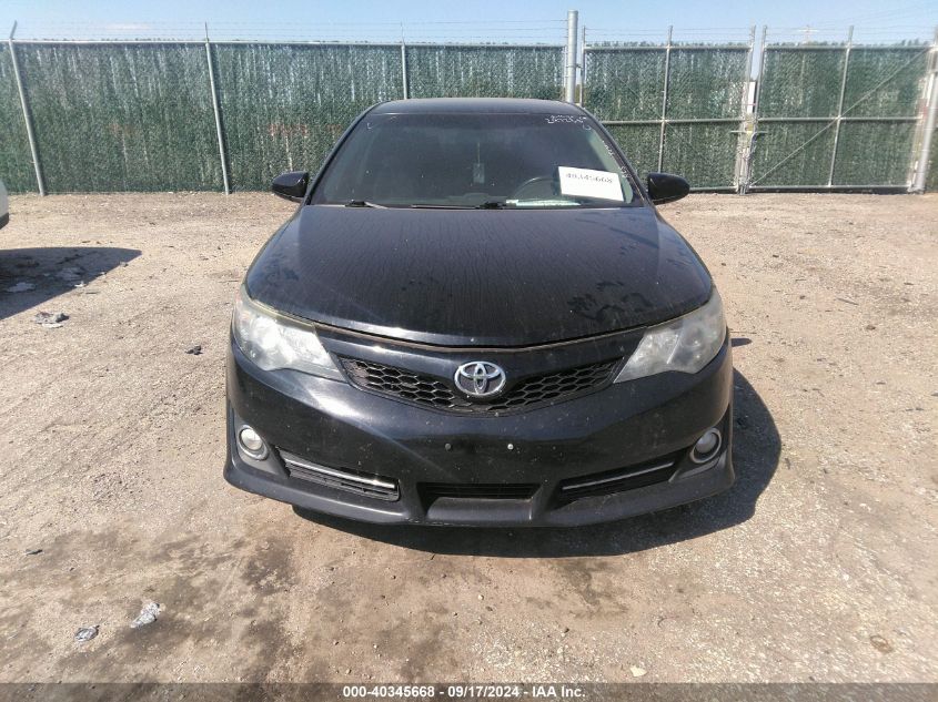 2013 Toyota Camry Se VIN: 4T1BF1FK2DU297238 Lot: 40345668