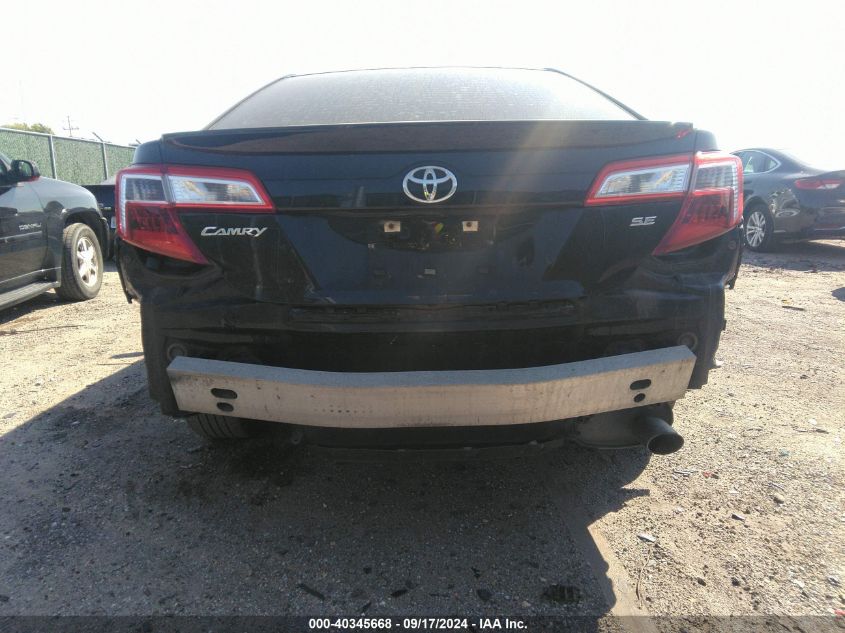 2013 Toyota Camry Se VIN: 4T1BF1FK2DU297238 Lot: 40345668