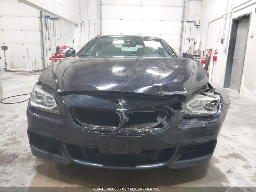 2015 BMW 650I xDrive VIN: WBAYP1C58FD216883 Lot: 40345685