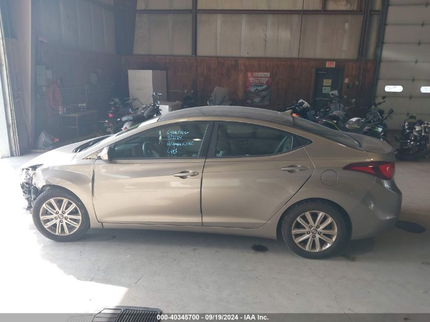 2015 Hyundai Elantra Se VIN: 5NPDH4AE6FH582757 Lot: 40345700