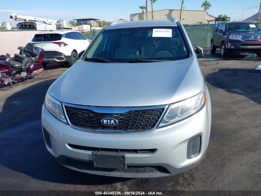 2015 Kia Sorento Lx V6 VIN: 5XYKTDA74FG605418 Lot: 40345706