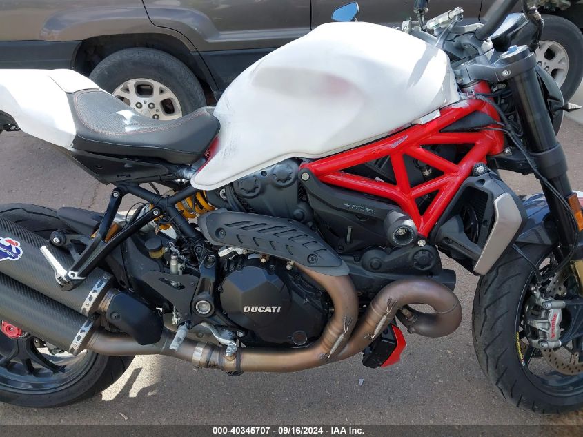 2018 Ducati Monster 1200 R VIN: ZDM1RBZW0JB024841 Lot: 40345707