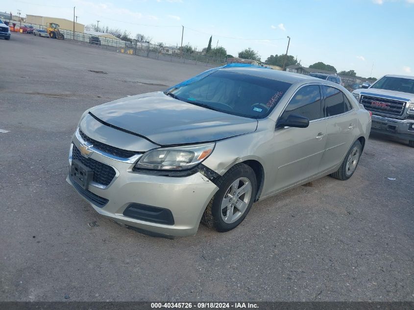 VIN 1G11B5SL6FF283750 2015 Chevrolet Malibu, LS no.2