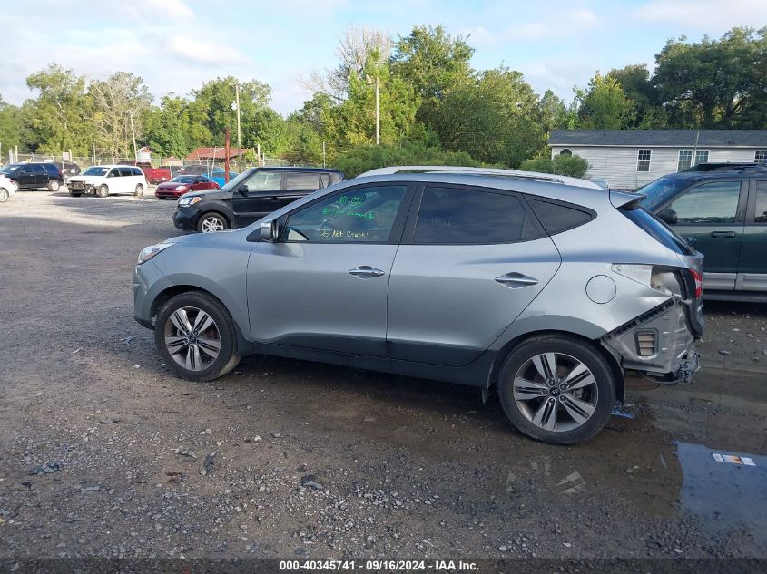 2014 Hyundai Tucson Limited VIN: KM8JUCAG6EU812873 Lot: 40345741