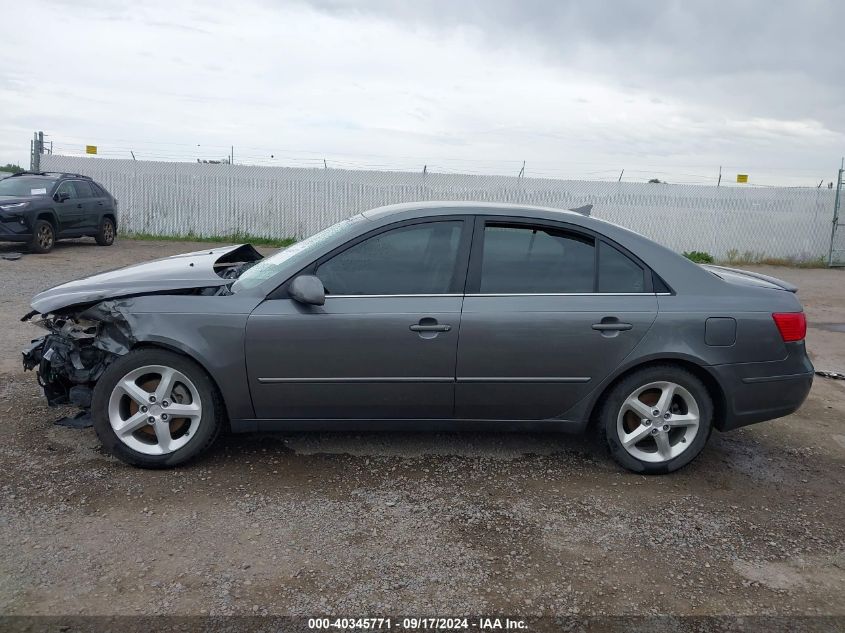 5NPEU46FX9H462708 2009 Hyundai Sonata Se V6