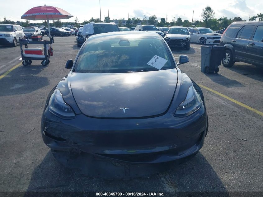 2023 Tesla Model 3 VIN: 5YJ3E1EA3PF698282 Lot: 40345790