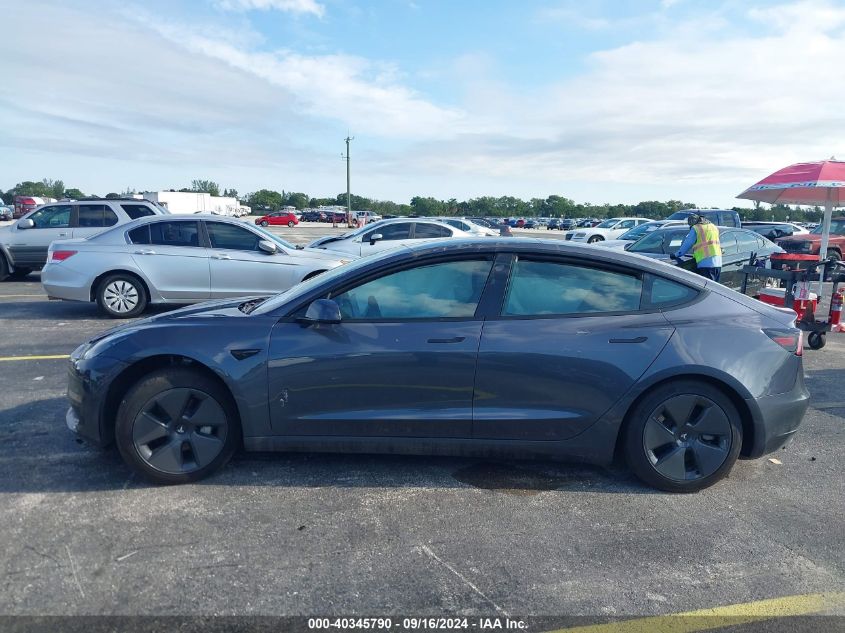 2023 Tesla Model 3 VIN: 5YJ3E1EA3PF698282 Lot: 40345790