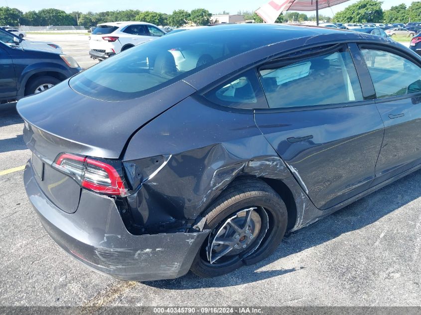 2023 Tesla Model 3 VIN: 5YJ3E1EA3PF698282 Lot: 40345790