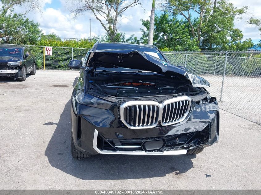 VIN 5UX43EU01R9U17327 2024 BMW X5 PHEV XDRIVE50E