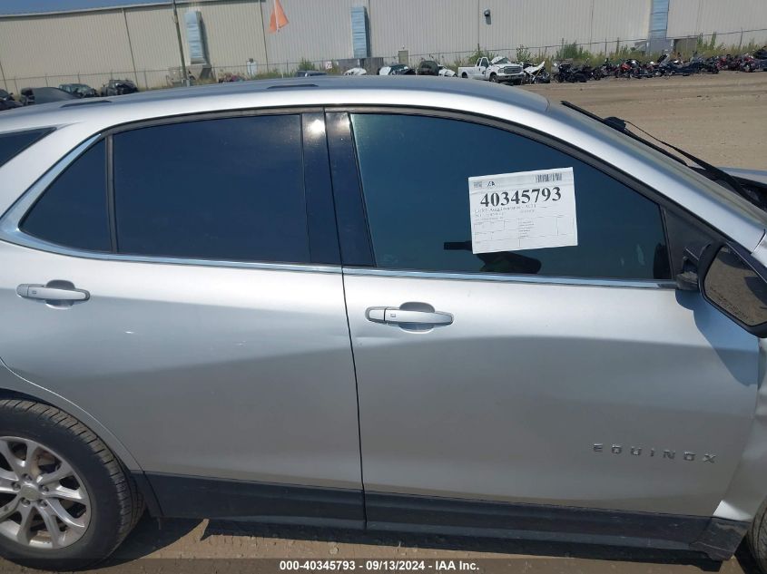 2018 Chevrolet Equinox Lt VIN: 3GNAXSEV6JS511990 Lot: 40345793