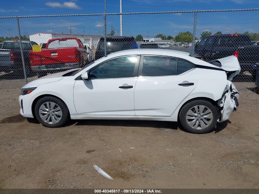 2024 NISSAN SENTRA S XTRONIC CVT - 3N1AB8BV6RY286562