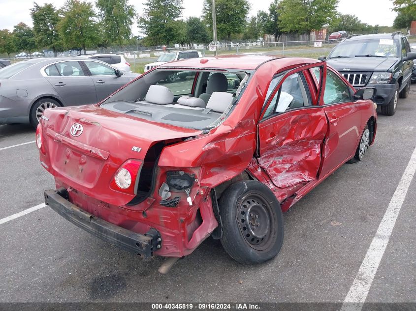 2010 Toyota Corolla Le VIN: JTDBU4EE0AJ086687 Lot: 40345819