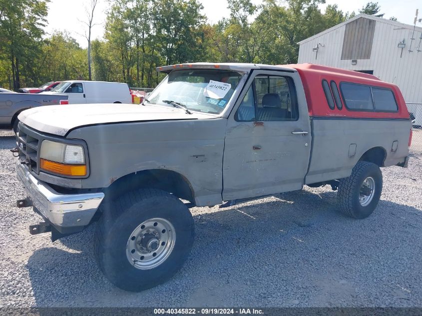 1993 Ford F250 VIN: 1FTHF26H5PLA12938 Lot: 40345822