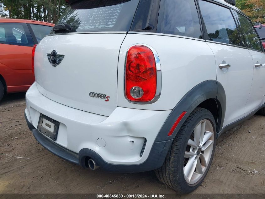 2012 Mini Cooper S Countryman S Countryman VIN: WMWZC5C54CWL56579 Lot: 40345830