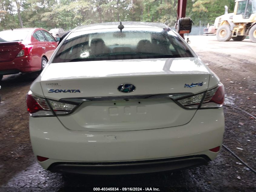 2013 Hyundai Sonata Hybrid VIN: KMHEC4A42DA065370 Lot: 40345834