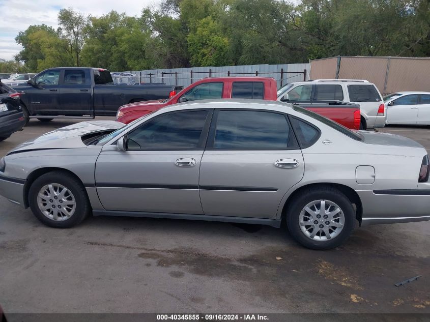 2005 Chevrolet Impala VIN: 2G1WF52E459269073 Lot: 40345855