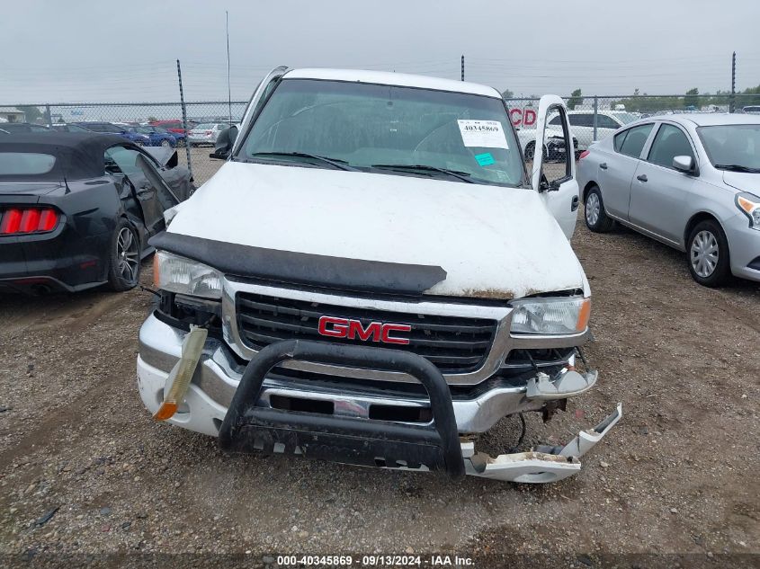 2006 GMC Sierra 1500 Sle1 VIN: 2GTEK19V061305631 Lot: 40345869