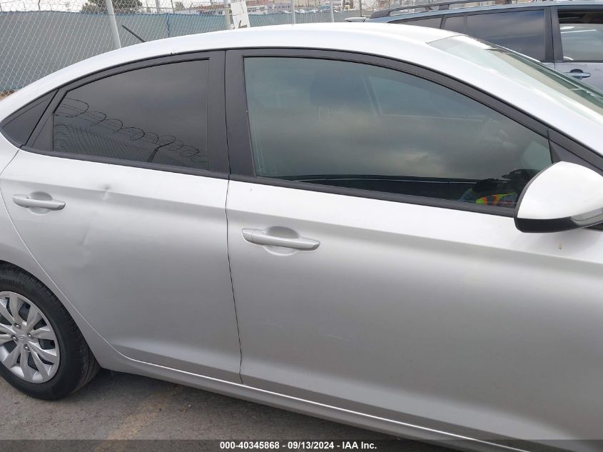 2021 Hyundai Accent Se VIN: 3KPC24A64ME144388 Lot: 40345868