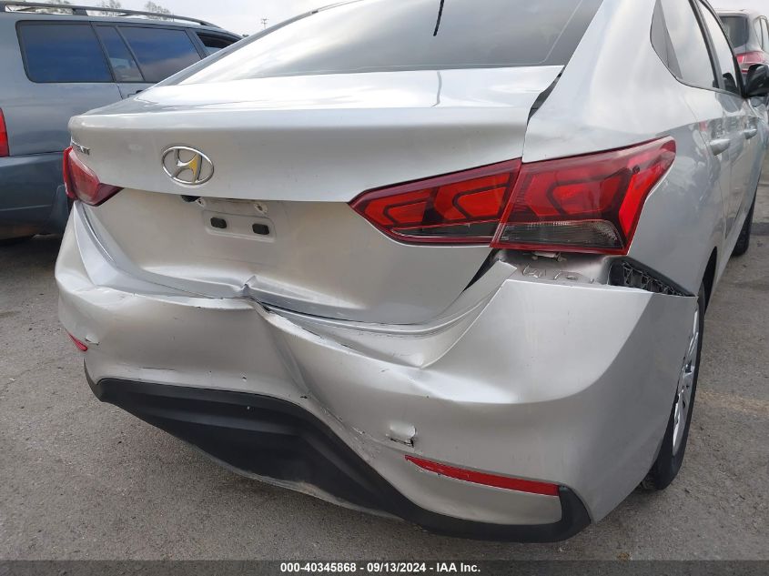 2021 Hyundai Accent Se VIN: 3KPC24A64ME144388 Lot: 40345868