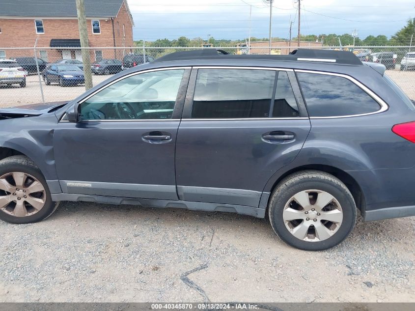 2011 Subaru Outback 2.5I Premium VIN: 4S4BRCBC9B3433188 Lot: 40345870