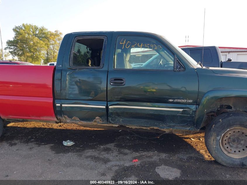 2002 Chevrolet Silverado 2500Hd Ls VIN: 1GCHK29U22E140426 Lot: 40345923