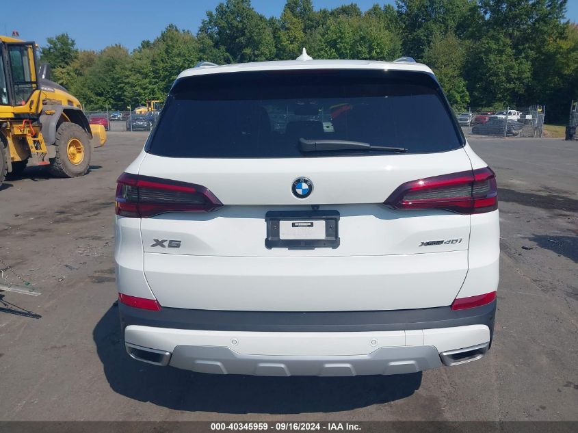 2023 BMW X5 xDrive40I VIN: 5UXCR6C06P9R94868 Lot: 40345959