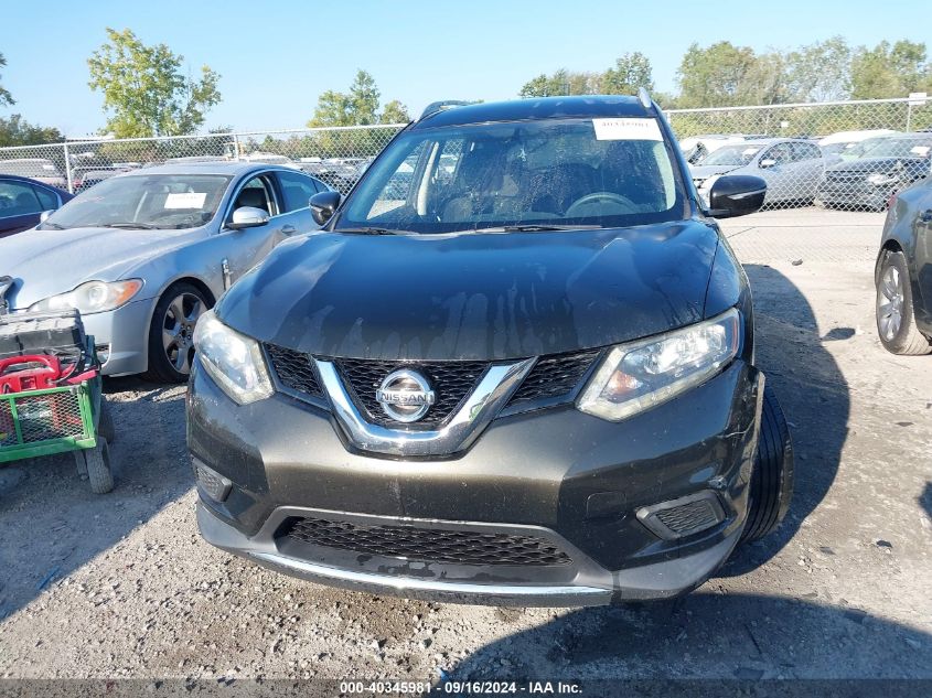 2015 Nissan Rogue Sv VIN: 5N1AT2MV6FC909456 Lot: 40345981