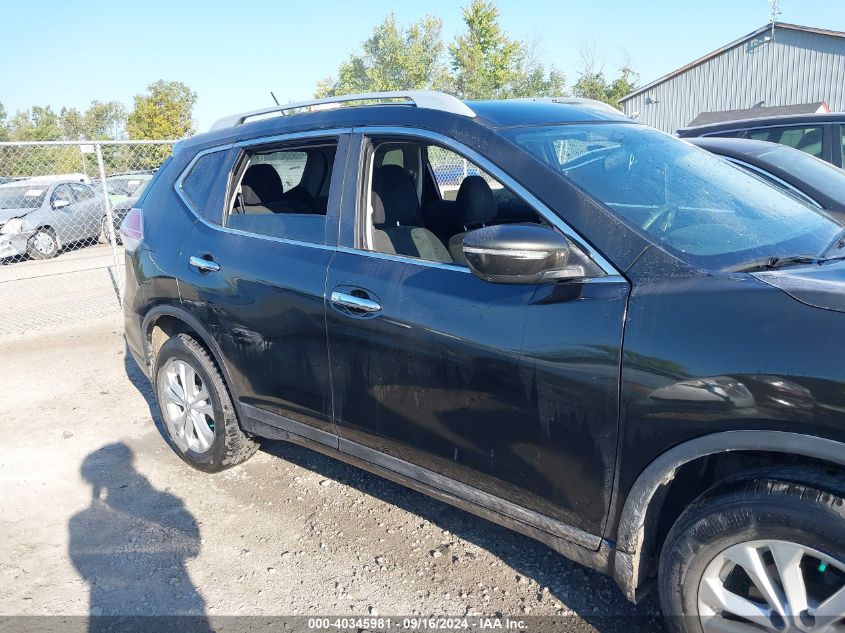 2015 Nissan Rogue Sv VIN: 5N1AT2MV6FC909456 Lot: 40345981